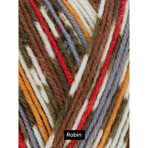 Robin 4Ply Christmas Sock Yarn West Yorkshire Spinners