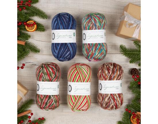 Robin 4Ply Christmas Sock Yarn West Yorkshire Spinners