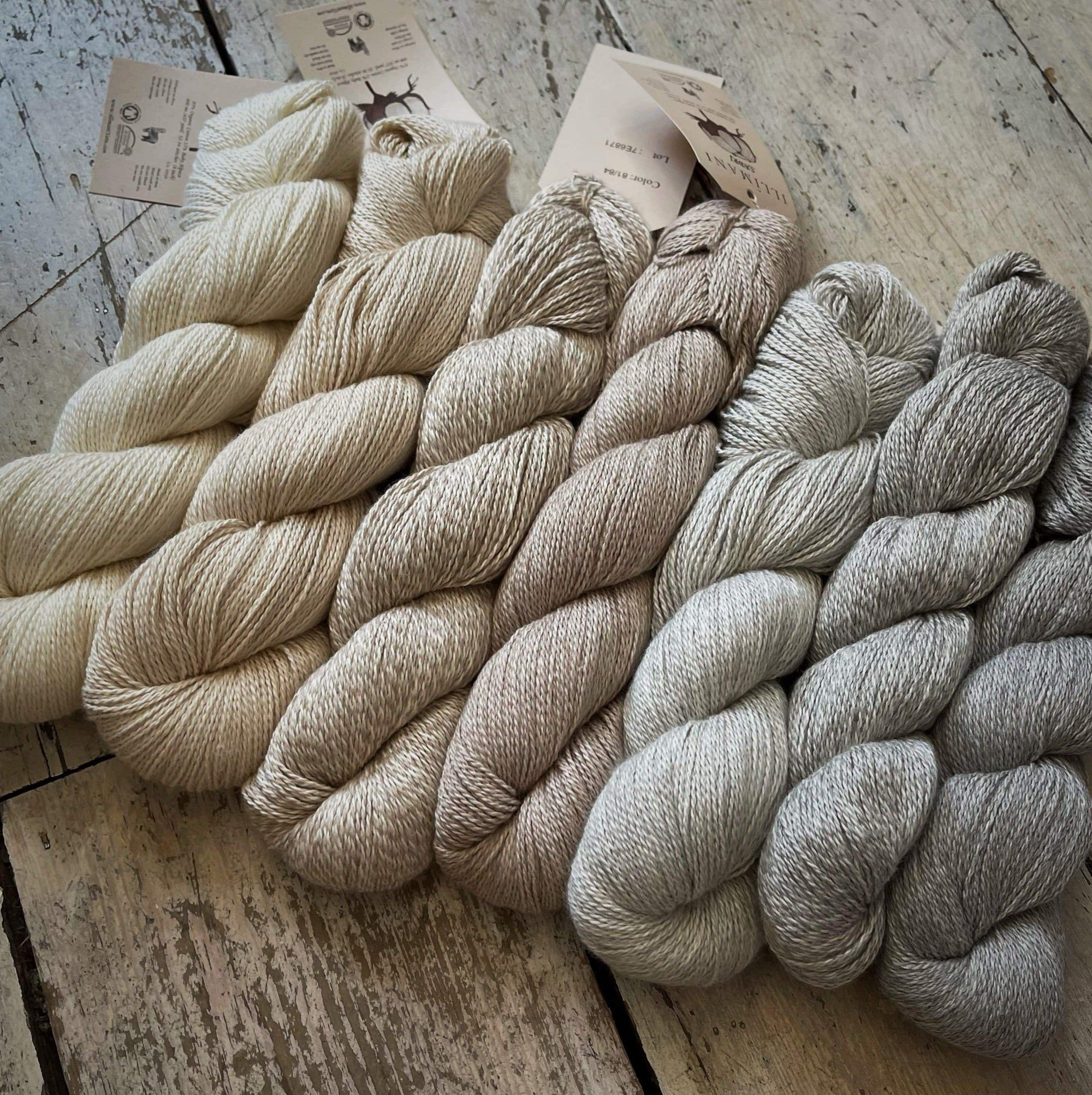 Sabri Neutrals - Organic Cotton + Baby Alpaca Illimani