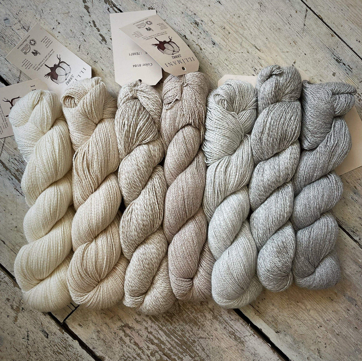 Sabri Neutrals - Organic Cotton + Baby Alpaca Illimani