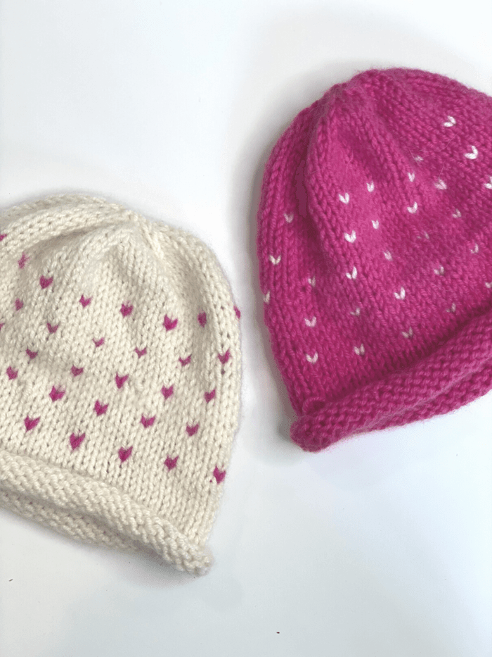 Sweethearts Hats Pattern by Clinton Hill Cashmere Clinton Hill Cashmere