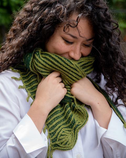 Sydney Park Scarf Pattern Walcot Yarns