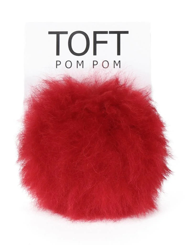 Interchangeable Ethical Alpaca Fur Pom Pom TOFT