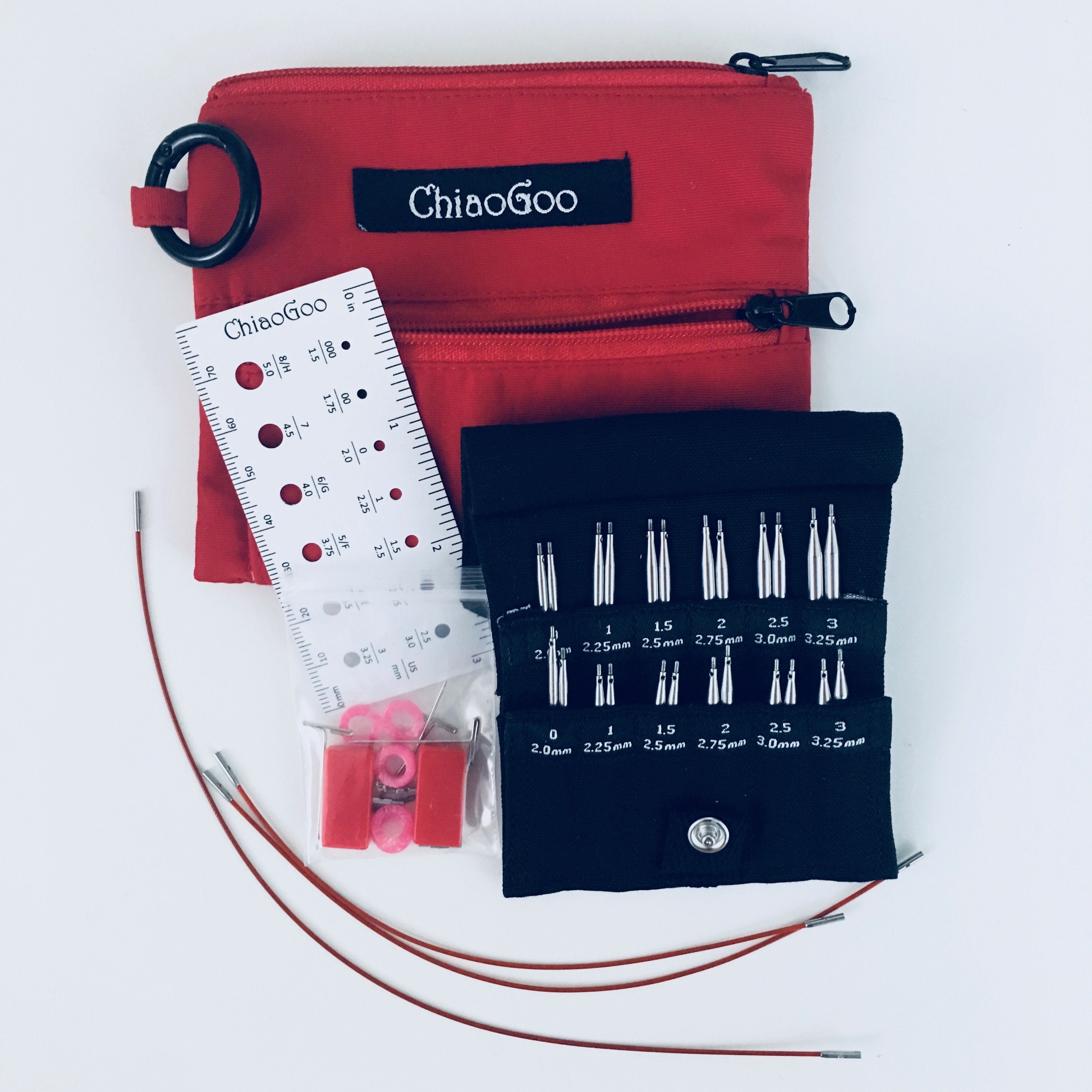 ChiaoGoo Cable with Key for TWIST Red Lace Interchangeable Knitting Needle  Sets