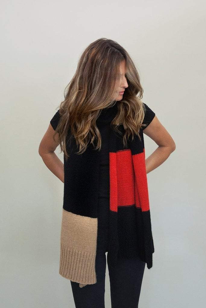 Urban Wrap Pattern by Clinton Hill Cashmere Clinton Hill Cashmere