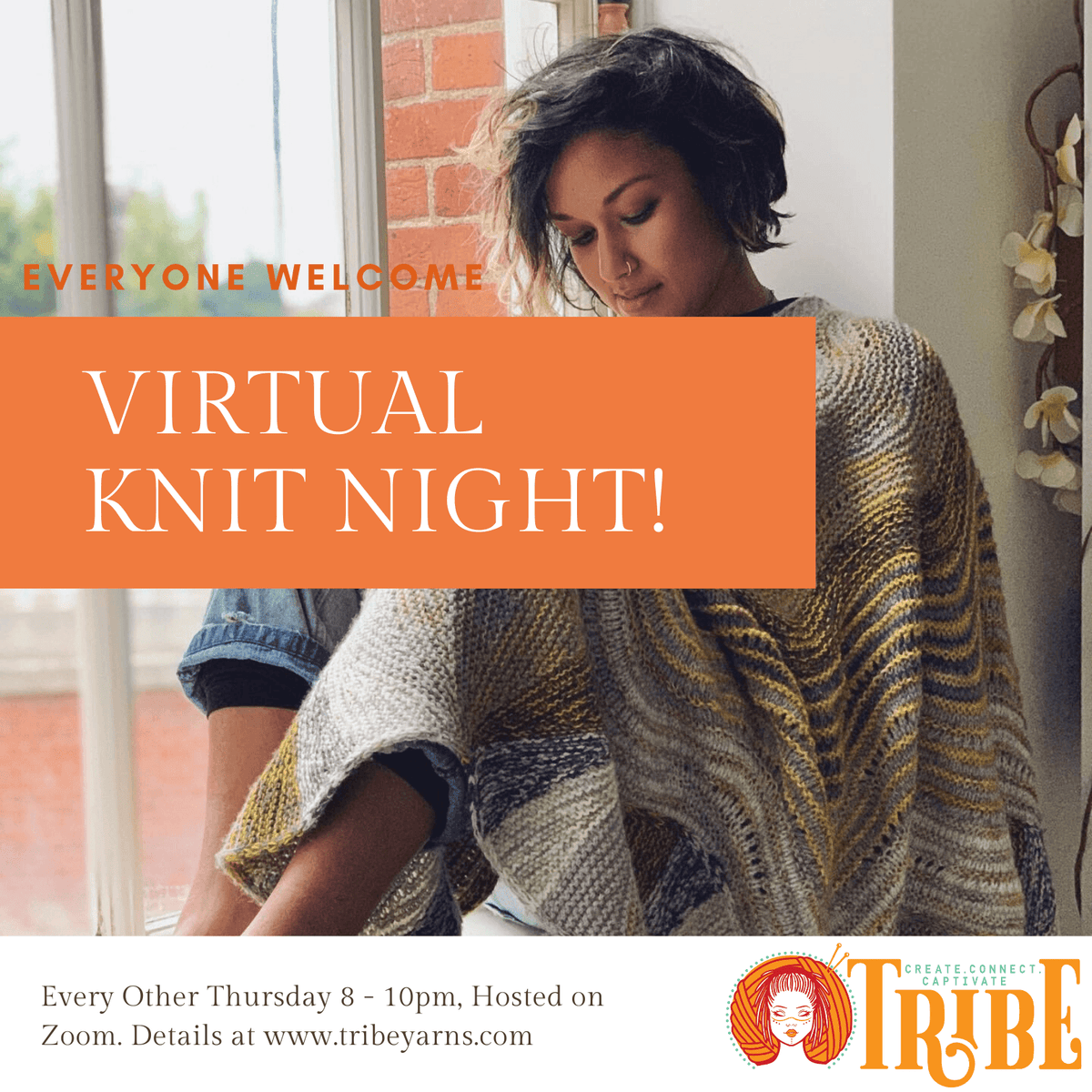 Virtual Knit Nite - Thursdays 8 - 10pm GMT tribeyarns