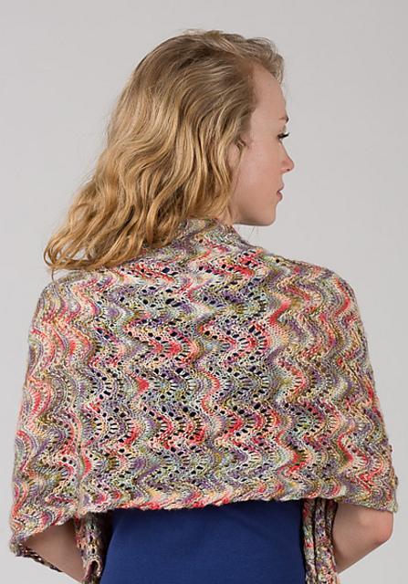 Watercolour Shawl Pattern Artyarns