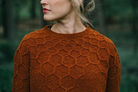 Wool &amp; Honey Sweater Pattern by Andrea Mowry tribeyarns